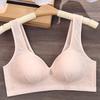 Plus Size Anti-Sagging Bra for Middle-Aged Women – No Underwire, Side Support, Minimizes Large Bust