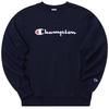 Champion Men's American Script Logo Crewneck Sweatshirt