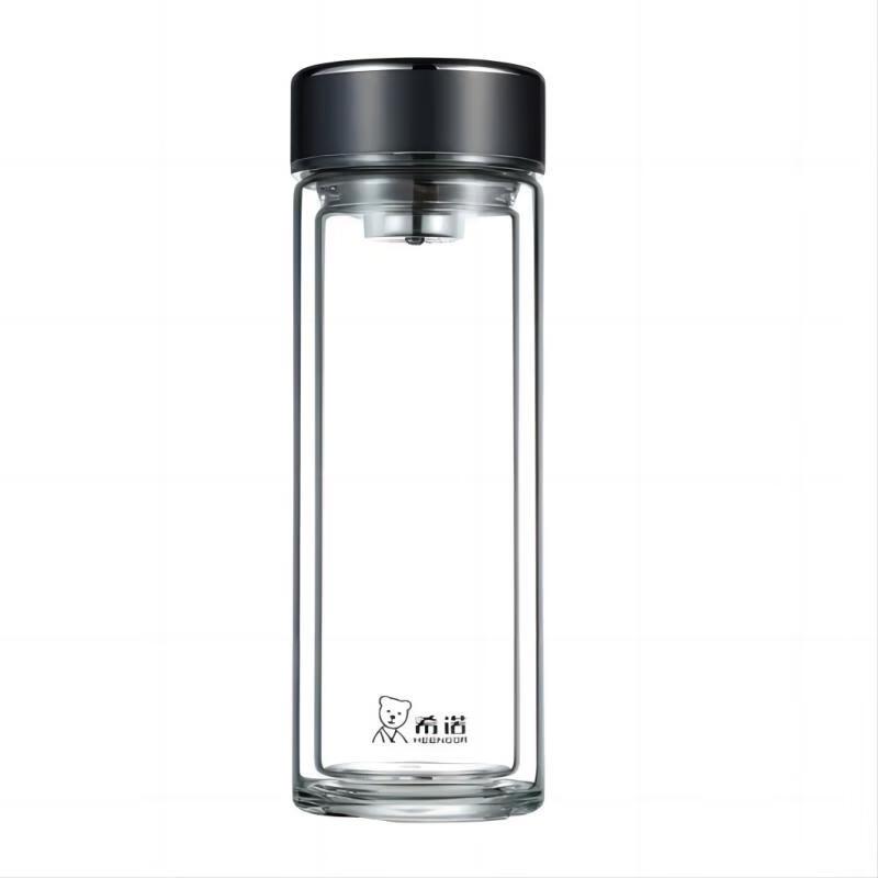 Xinuo XN-6779 Double Wall Glass Tea Infuser Mug