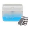 Kitchen Detergent Dispenser with Sponge Holder, One-Push Dispensing, Includes 5 Kitchen Sponges