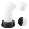 2in IBC Water Tank Drain Spout Hose Extension Pipe Nozzle Tap Cap Valve