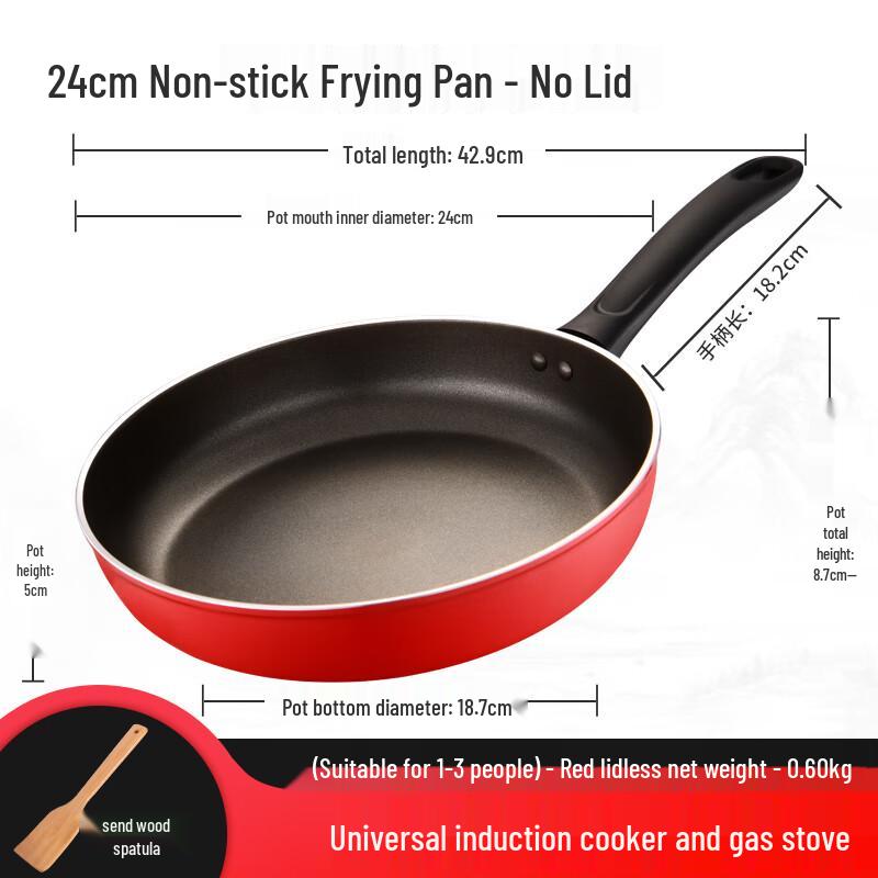 Aishida 24 см Антипригарная сковорода для всех типов плит