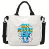 Steal a Brainrot 67 Printed Student Crossbody Bag Casual Canvas Shoulder Bags