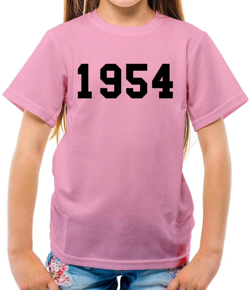 

1954 College Style - Kids T-Shirt - 69th Birthday Gift Present 69 Ideas 110