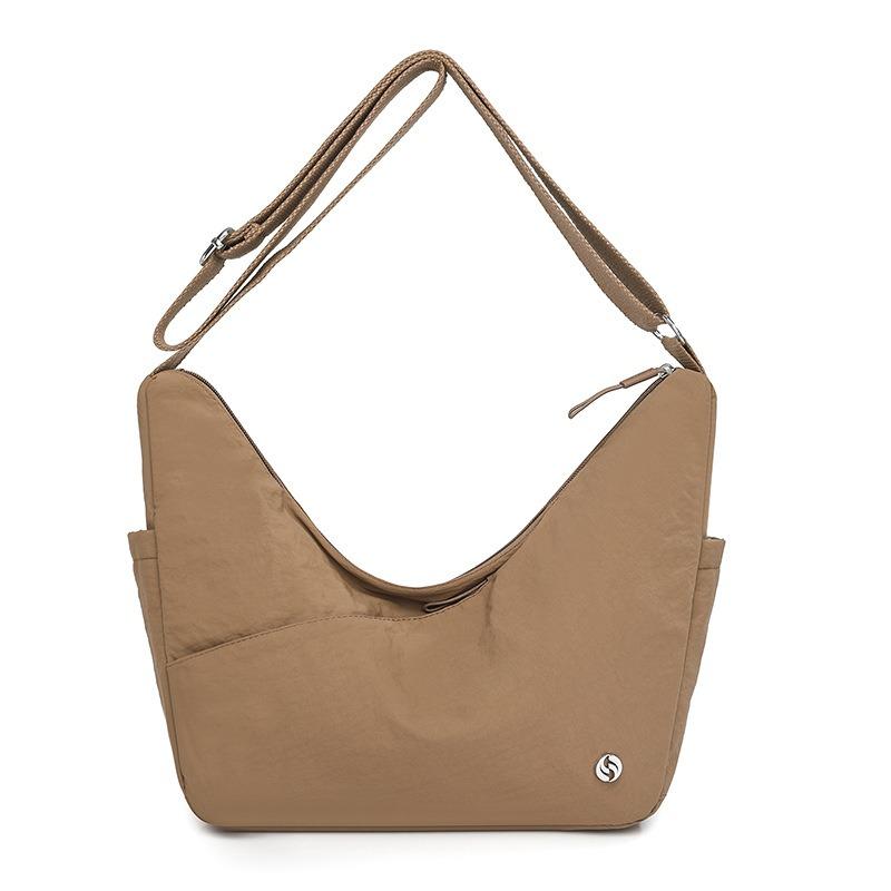 Lässige und leichte Umhängetasche Damen Sommer neu hochwertig Arbeits-Nylon-Pendler-Tasche Sport-Schultertasche