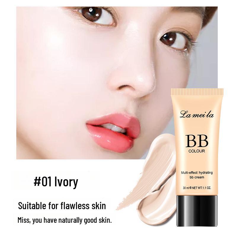 Clear BB Cream Concealer: Moisturizing, Long-Lasting, Brightening Face Foundation & Skin Tone Corrector for Women