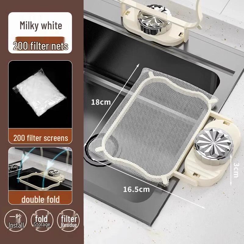 

Kitchen Sink Triangular Strainer Basket Set
