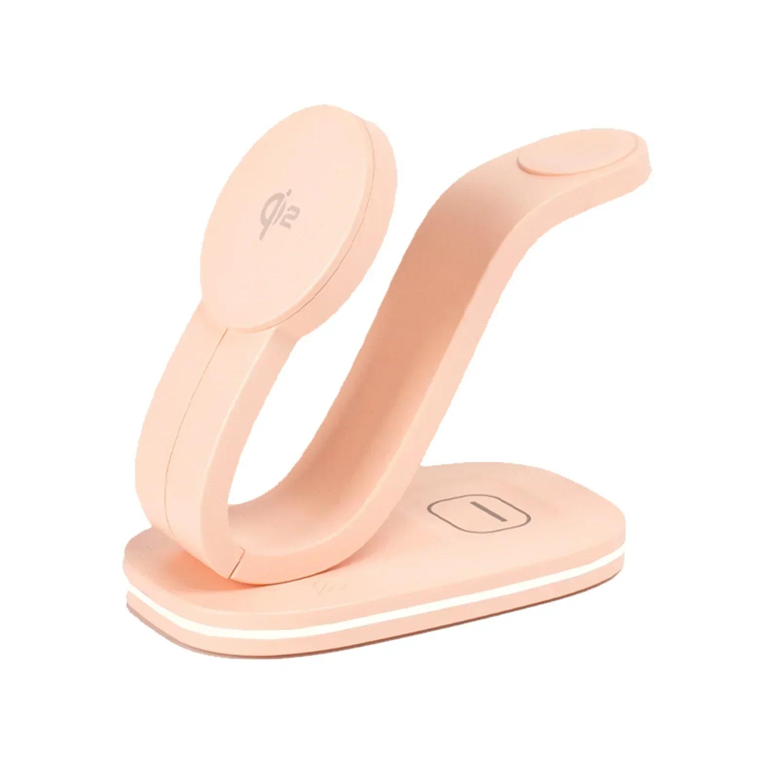 

Qi2 Многофункциональное 3 в 1 магнитное беспроводное зарядное устройство Magsafe для iPhone 16 15 14 iWatch 9/8/7/6 AirPods Pro 2 Док-станция для быстрой зарядки