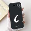 For LG V50S ThinQ / V50 ThinQ 5G Lucky Initial Letter Phone Case For LG V50 V50S ThinQ Black Silicone Soft Cases Bumpers