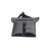1pc PU leather hair scissors waist bag, scissors comb clip storage bag, adjustable waist belt design, special for real hair wigs