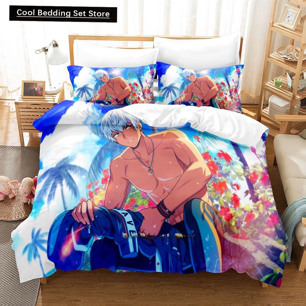 3D Cartoons Game Helios Rising Heroes Bedding Set Single Twin Full Queen King Size Bed Set Adult Kid Bedroom Duvet Cover Sets