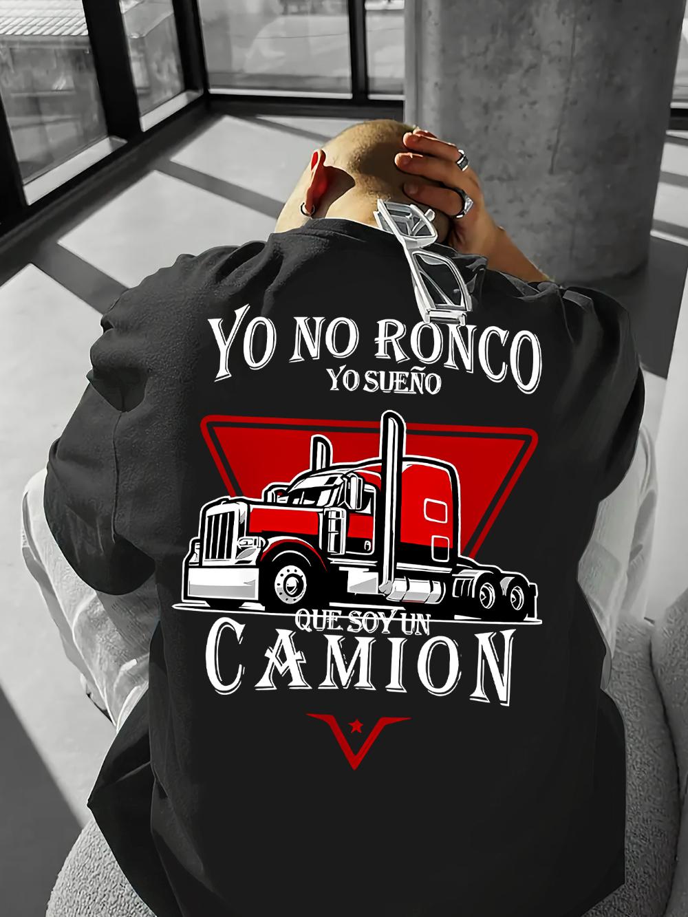 2026 Summer New Style HighQuality SpanishStyle Casual Comfortable Breathable Mens Printed Roundneck TShirt S