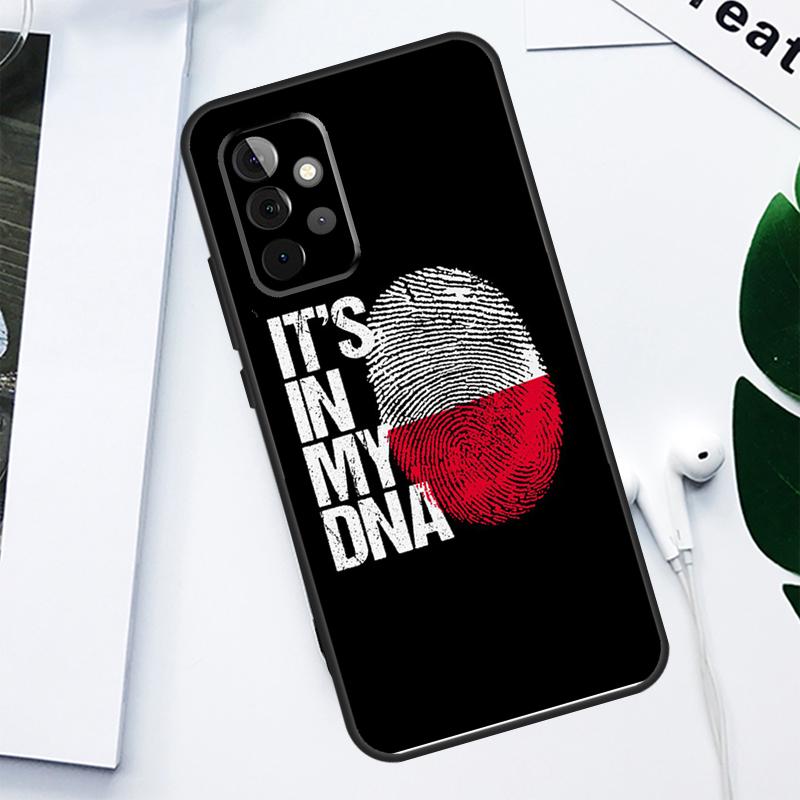 Poland Flag For Samsung Galaxy A52 A22 A32 A54 A34 A14 A55 A35 A15 A53 A33 A13 A05 A06 A16 Phone Case