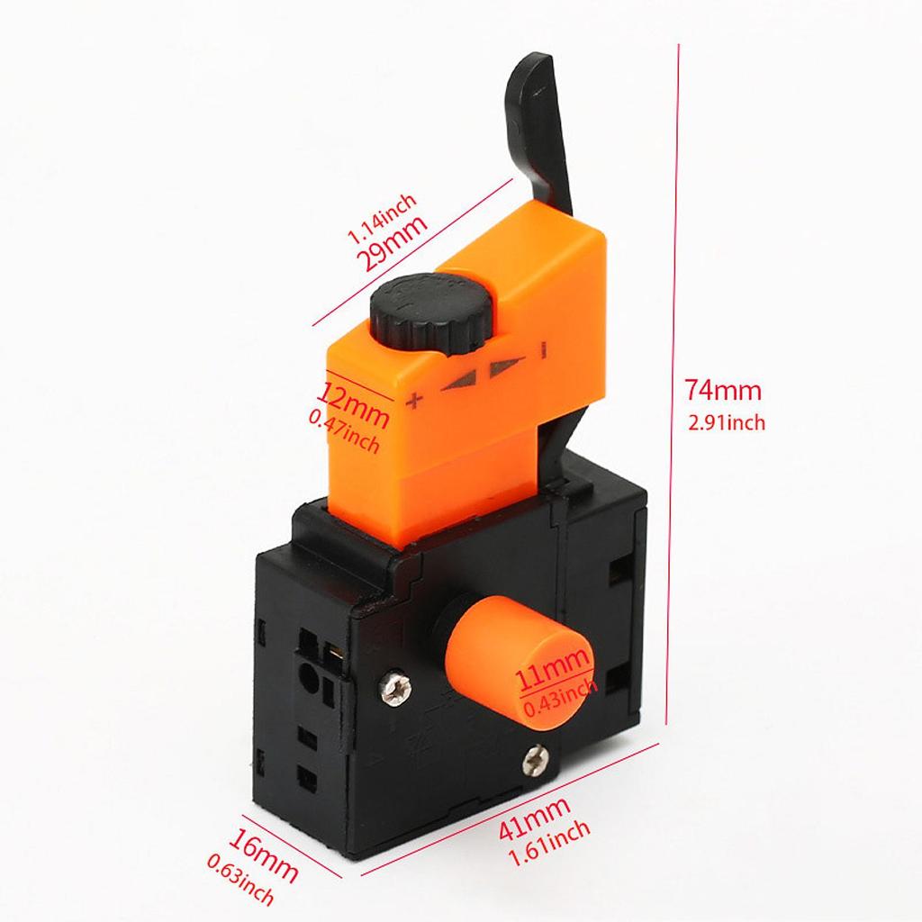 Electric Drill Trigger Switch for Cordless Replacement Drill