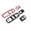 For 2016- Dodge Charger Carbon Fiber Look Side Window Switch Lift Cover Trim