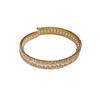 Rhinestone Pearl Multi-layer Open Bangle: Elegant Autumn-Winter Fashion Bracelet for Women