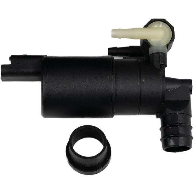 [Replacement] Wiper Twin Outlet Front Rear Windscreen Washer Pump with Grommet for Nissan Fo Armada Fo Qashqai Fo Pathfinder Fo Micra 28920-7S000