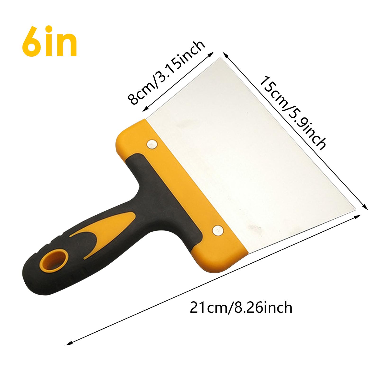 

Stainless Steel Dough Scraper Pizza Knife Cake Scraper Coating Spatula Kitchen Baking Accessories for Cakes Kitchen Tools