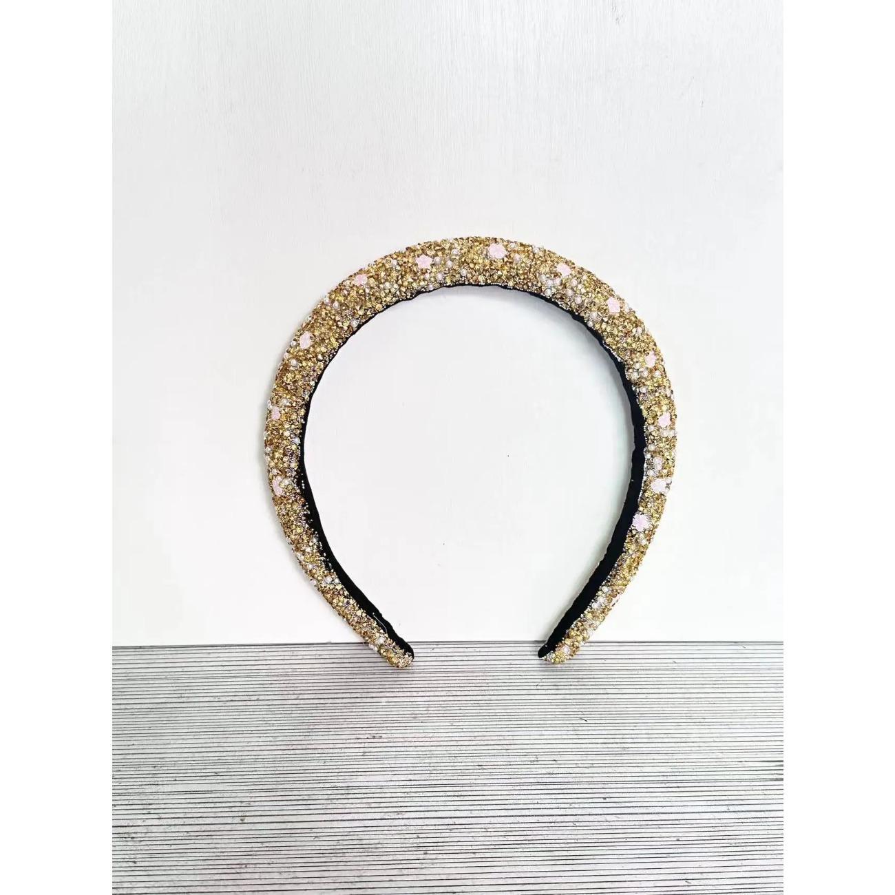 

1 шт. Модные изысканные цветочные жемчужные полностью бриллиантовые повязки на голову для женщин, девушек, для вечеринки, аксессуары для волос