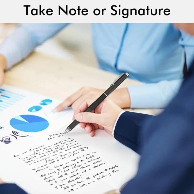 MultiDevice Touch screens Pen With Ballpoint Function High Sensitivity Tip For Androids Tablets Phones Durability Design
