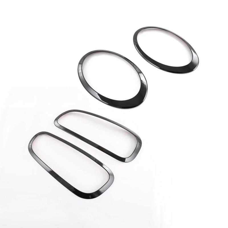 For Mini Cooper Clubman F54  ABS Headlight Taillight Frame front Rear Lamp Ring Decorative Cover Stickers Car Accessories