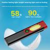 1PC USB Charging LED Flashlight COB Rechargeable Pocket Lamp Hand Torch Work Light For Camping Lanterns Tactical Night Light