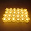 26-27 24pcs Flickering Flameless LED Candles, Battery Operated Flameless Tea Lights Tea Light Candles