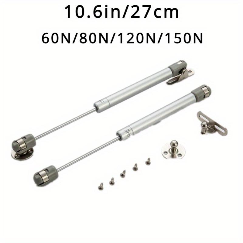 4 Stück Gasdruckfedern, Deckelscharnier, Gasdruckfedern für Schränke, Werkzeugkastendeckel, Allzweckwerkzeug, Spielzeugwerkzeug, Box mit Kugelbolzen