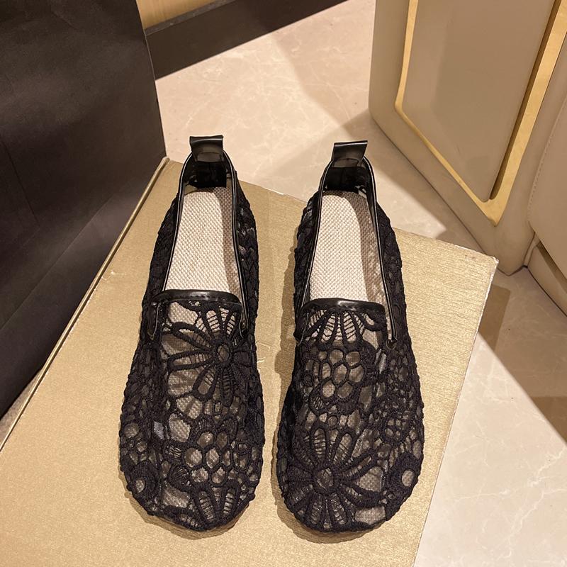 Women's Summer Loafers Luxury Casual Barefoot Outdoor Fashion Comfortable Flats Mesh Sneakers Ladies Shoes For Women Trends 2025