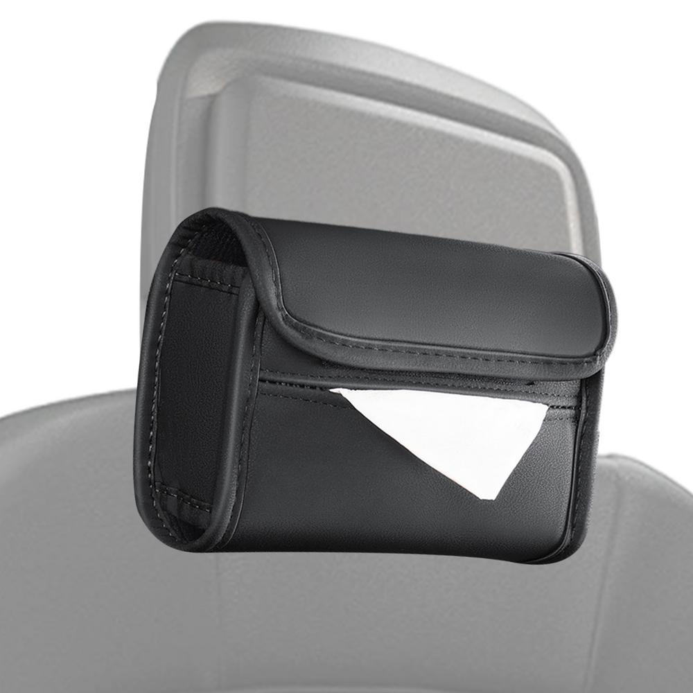 

Car Tissue Holder Napkin Holder For Car Waterproof Trendy Car Tissue Holder Back Seat Fits Trucks Most Cars Minivans SUVs чёрный