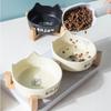 1/2Pcs Set Anti-Slip Small Dog Bowl Split Design Water Feeders  Cat Small Dogs Supplies