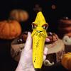 Cartoon Banana Statue Cute Funny Novelty Facial Expression Fruit Figurine Crafts Decorative Figurines Home Decoration Accessorie