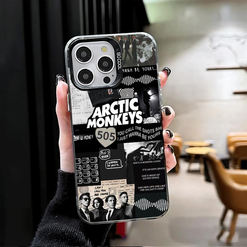 Arctic M-Monkeys Sonderangebot Weiche Handyhülle für iPhone 15 16 17 Pro Max 17Air 16E 14 Plus 13 12 Mini Stoßfeste Hülle Rückseite Sh