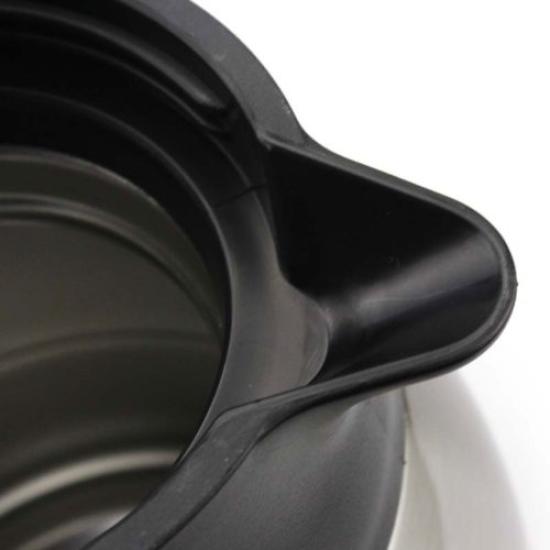 Pearl Metal Easysis 2 Tabletop Stainless Heat and Cold Pot, 1.5L, Steel, Satin, Insulation, H-6312