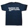 Summer Dungeon And Dragon Game Fans Men Women's T Shirt Outfits Vintage Tee Shirt T-Shirts 100% Cotton Printed Clothing