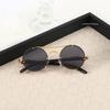 Retro Punk Round Premium Sunglasses For Men Driving Fashionable Double Bridge Multi Color Women Shopping Travel Sun Glasses