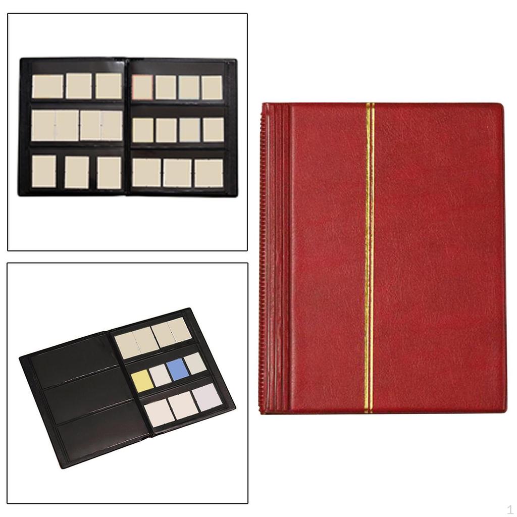 Stamp Album with 10 Sheets (20) for Collection Storage, Interleaving Type, Binder