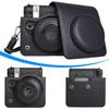 Schutzkamera-Tasche für Fujifilm Instax Mini 99 Sofortbildkamera, passgenau, PU-Leder, Retro-Tasche mit verstellbarem, kompaktem Trage-Aufbewahrungs-Kamera, Gurt,