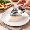 Creative Stainless Steel Fried Rice Press Mold Papaya Shape Non-Stick Rice Ball Mold Flower Shape Sushi Mold Easy Clean
