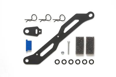 Tamiya Options 1555 FRP Plate Transponder Stay Set 54555 Hop-Up No. TT-02 &
