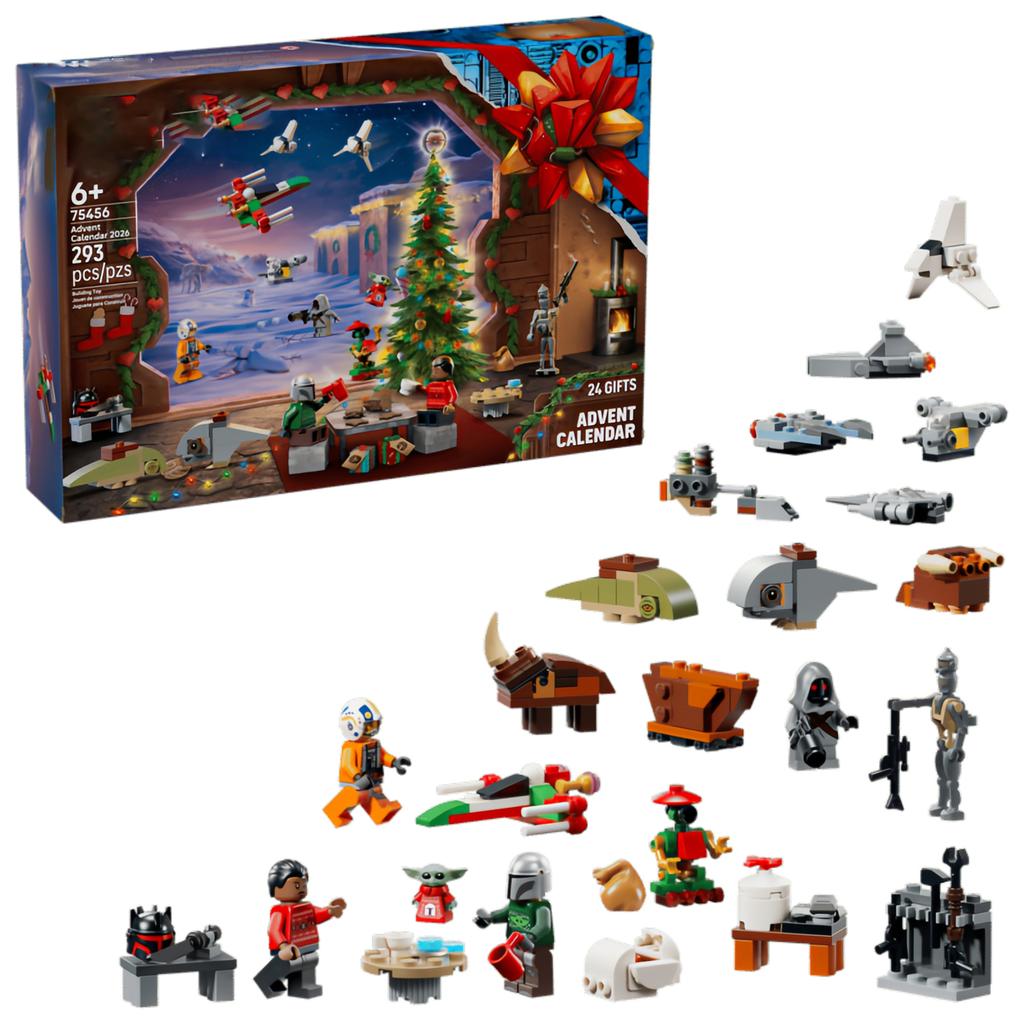 3D -Day Advent Calendar with Items and Display Box