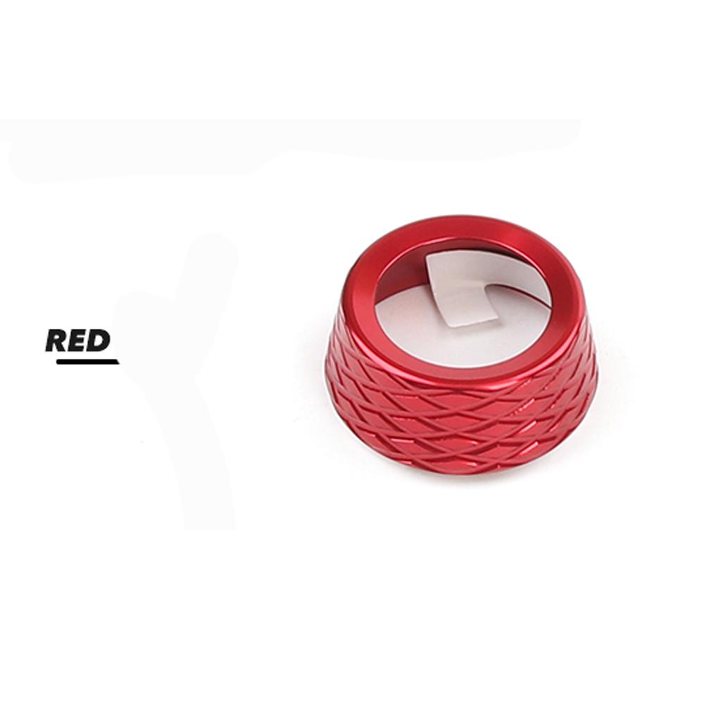 For Kia Stinger 2018- Car Interior Aluminum Alloy Material Auto Driving Mode  Knob Cover Trim Decoration Accessories LHD/RHD