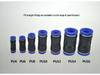 PU Plastic Pneumatic Quick-Insert Straight Connector for Air Tubes (Sizes: 4, 6, 8, 10, 12, 14, 16)