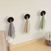 Gancio Porta Asciugamani Rotante con Gancio Adesivo a Parete Senza Foratura Organizer da Cucina Bagno Gancio portaoggetti