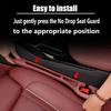 2Pcs Car Seat Gap Filler Organizer Universal Car Seat Gap Anti-leak Stopper Strip Slot Seat Gap Storage Organizer Accessories