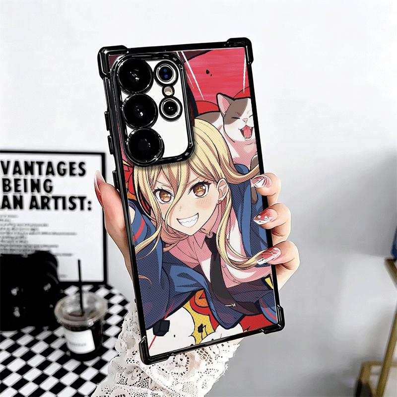 Anime Character Power CSM Soft Phone Case For Samsung Galaxy S26 Ultra S25 Edge S24 FE S23 Plus S22 S21 + S20 Plating Anti-Fall