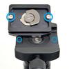 Velbon Spare Shoe Quick Release for Digital Cameras 476067 QB-6AS Plate, Arca-Swiss Compatible, Aluminum, Plate, (DSLR, Mirrorless)