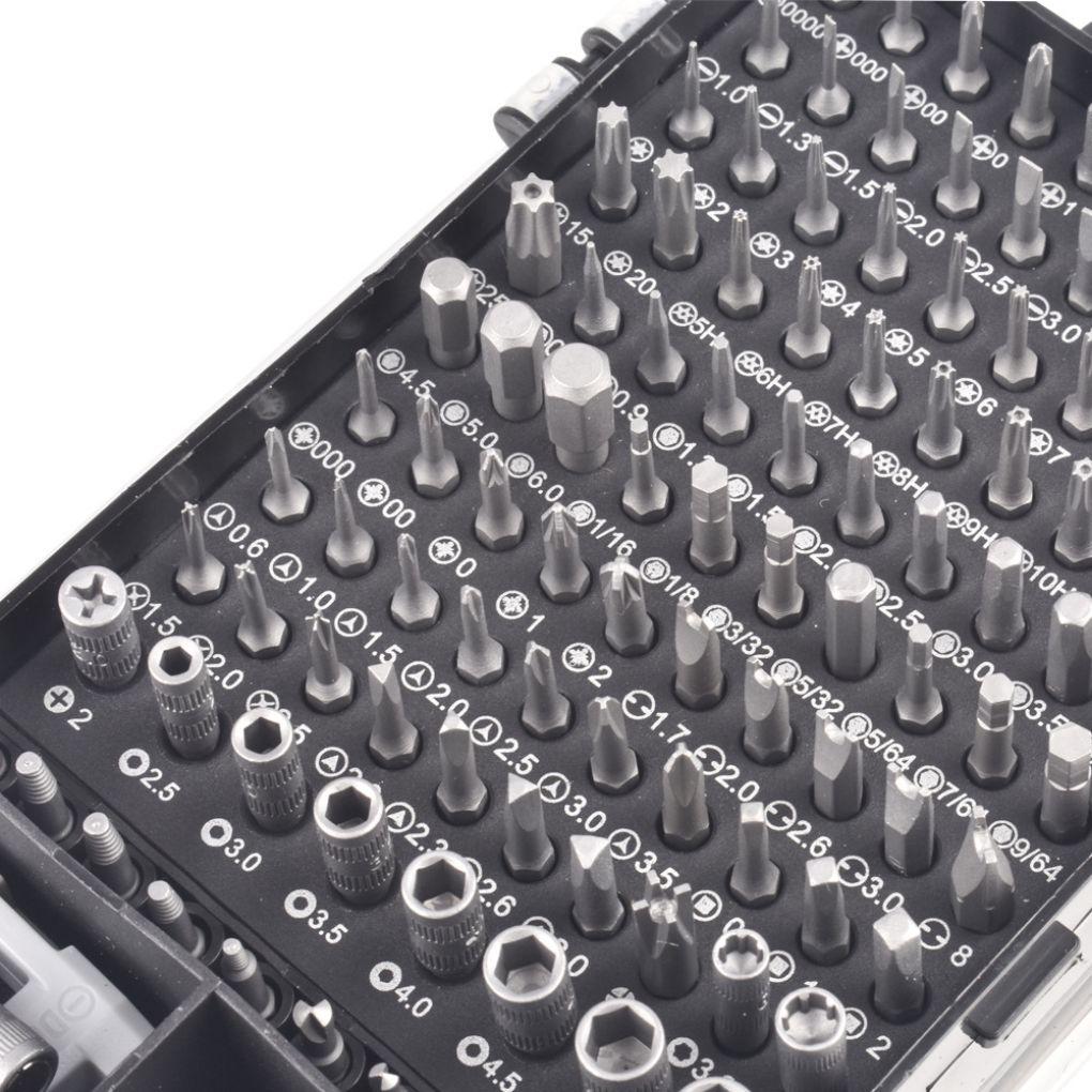 135 Pieces/set of Screwdriver Bit Set 135 In 1 Wrench Socket Set Portable Mobile Phone Watch Repair Tool