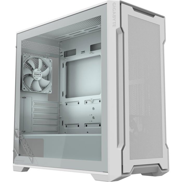 Midi Tower šasi - GIGABYTE - CB-C102GI - Bílá - ATX - Hra