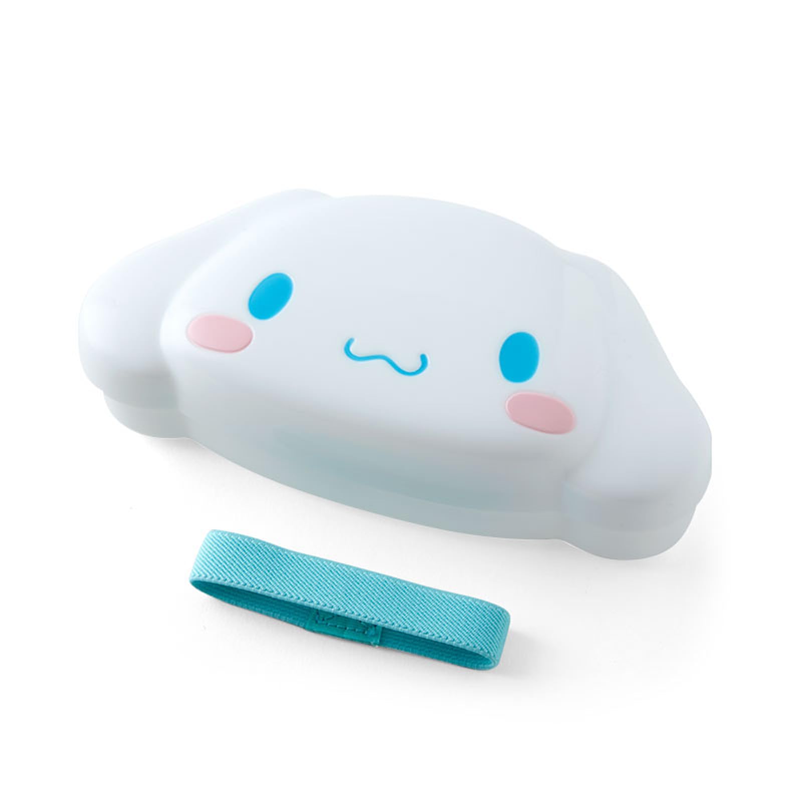 

Sanrio Lunch 627917 Face-Shaped Box, Cinnamoroll, Microwave-Safe, белый